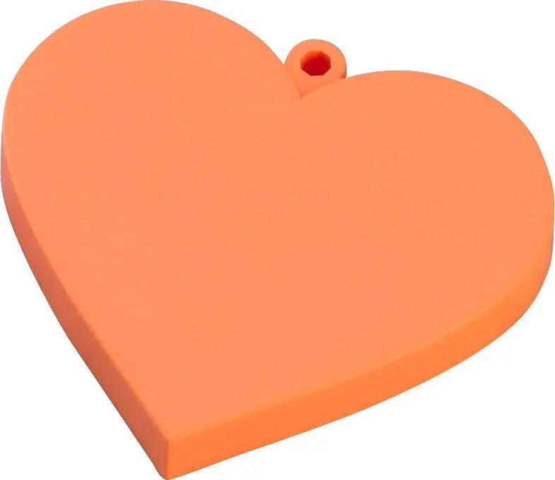 Nendoroid More Heart-shaped Base for Nendoroid Figures Heart Orange Version termékfotó