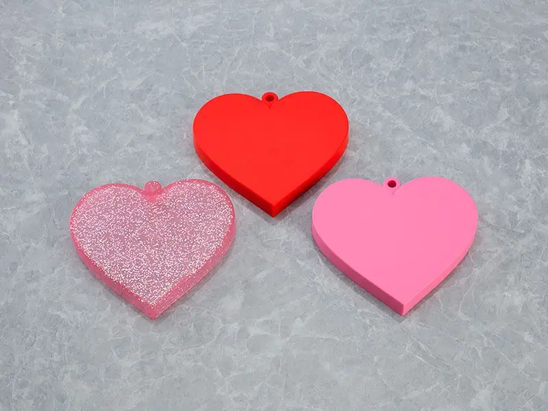 Nendoroid More Heart-shaped Base for Nendoroid Figures Heart Pink Glitter Version termékfotó