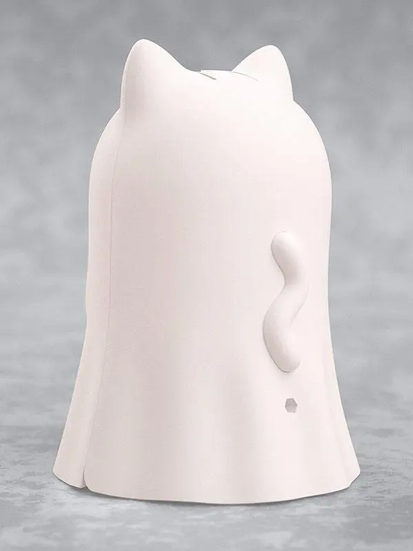 Nendoroid More Kigurumi Face Parts Case for Nendoroid Figures Ghost Cat White 10 cm termékfotó