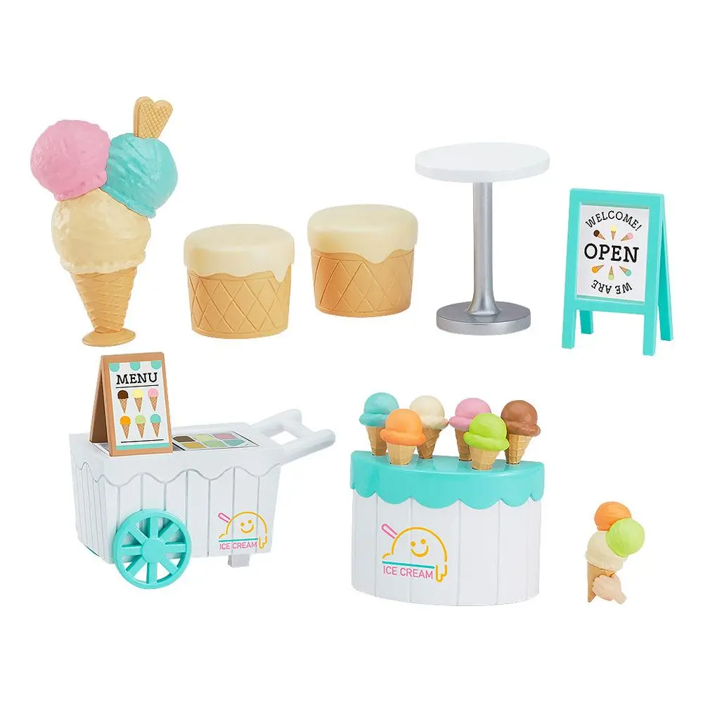 Nendoroid More Zubehör-Set für Nendoroid Actionfiguren Ice Cream Shop termékfotó