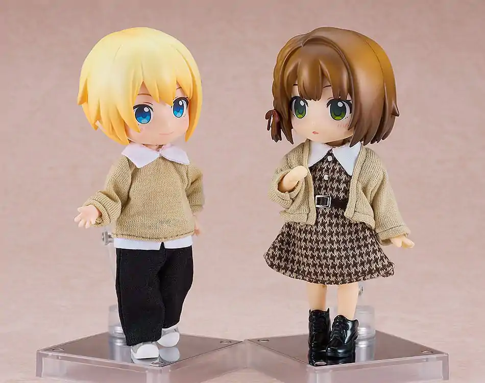 Nendoroid Outfit Set: Campus Outfit Girl (Beige) kiegészítő Nendoroid figurákhoz termékfotó