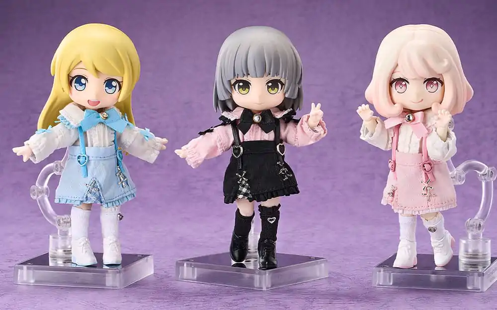 Nendoroid Outfit Set: Suspender Skirt Set (White &amp; Pink) kiegészítő Nendoroid figurákhoz termékfotó