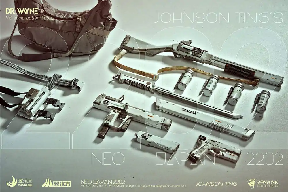 Neo Japan 2202 1/6 Dr. Wayne (Castor Version) akciófigura 30 cm termékfotó