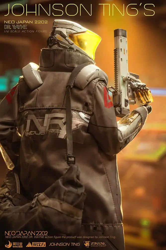 Neo Japan 2202 1/6 Dr. Wayne (Castor Version) akciófigura 30 cm termékfotó