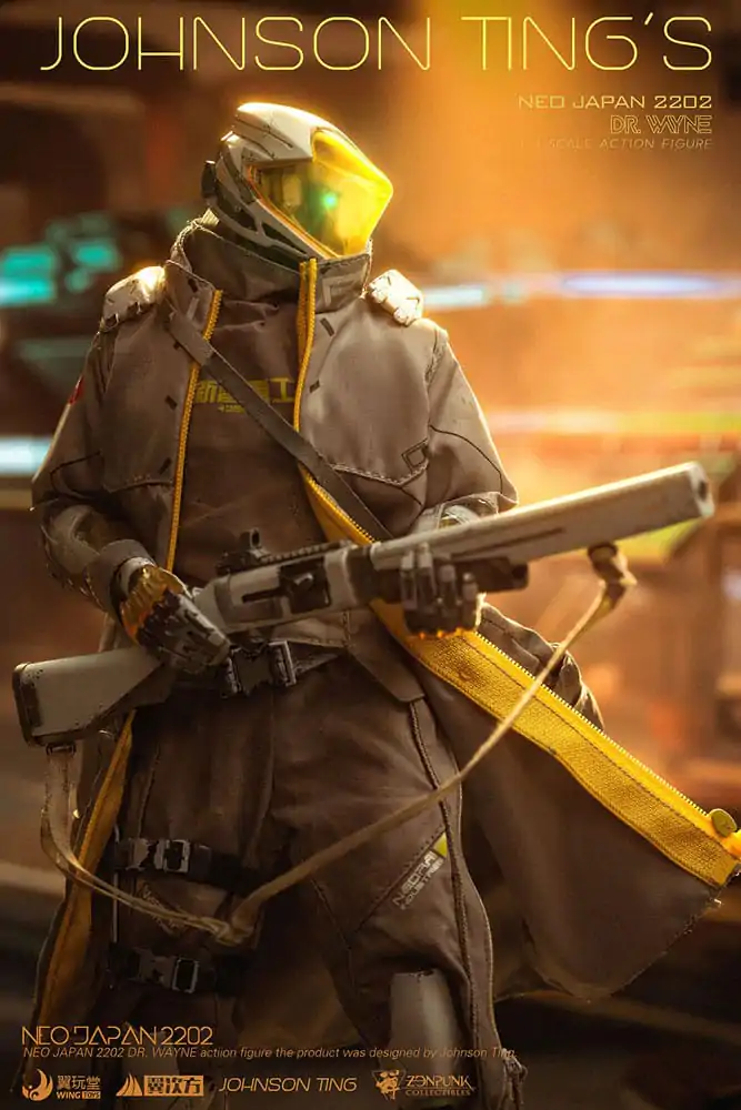 Neo Japan 2202 1/6 Dr. Wayne (Castor Version) akciófigura 30 cm termékfotó