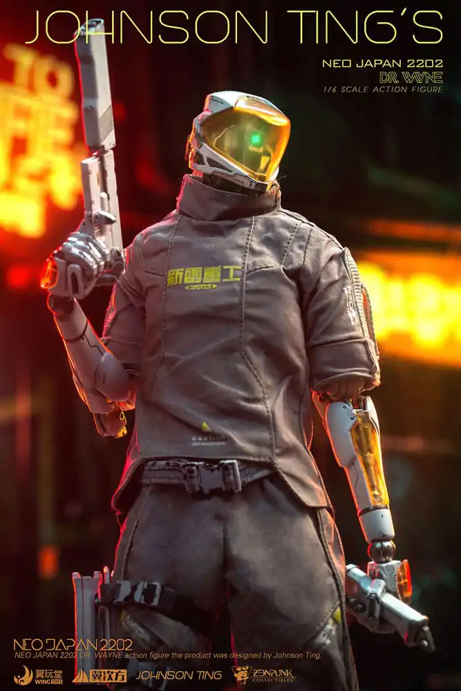 Neo Japan 2202 1/6 Dr. Wayne (Castor Version) akciófigura 30 cm termékfotó