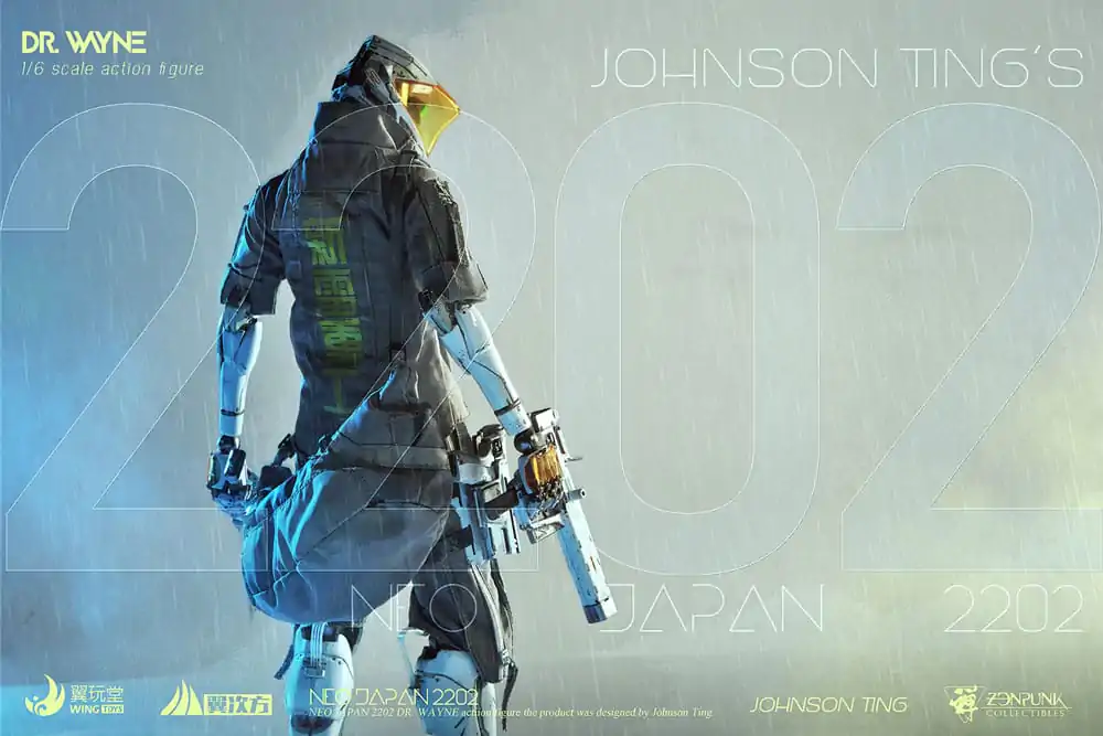 Neo Japan 2202 1/6 Dr. Wayne (Castor Version) akciófigura 30 cm termékfotó