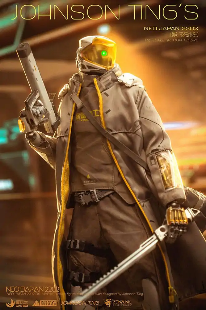 Neo Japan 2202 1/6 Dr. Wayne (Castor Version) akciófigura 30 cm termékfotó