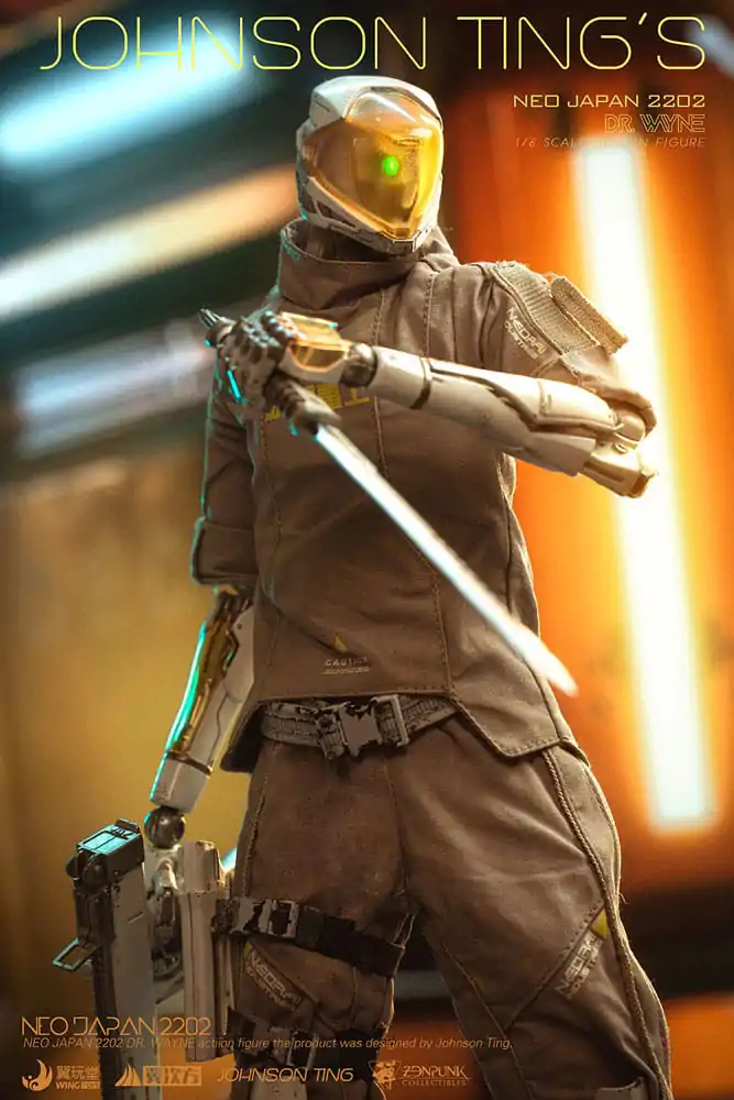Neo Japan 2202 1/6 Dr. Wayne (Castor Version) akciófigura 30 cm termékfotó