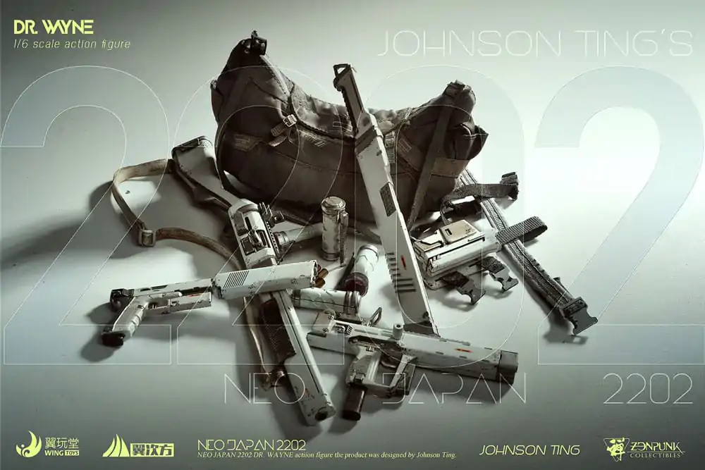 Neo Japan 2202 1/6 Dr. Wayne (Castor Version) akciófigura 30 cm termékfotó