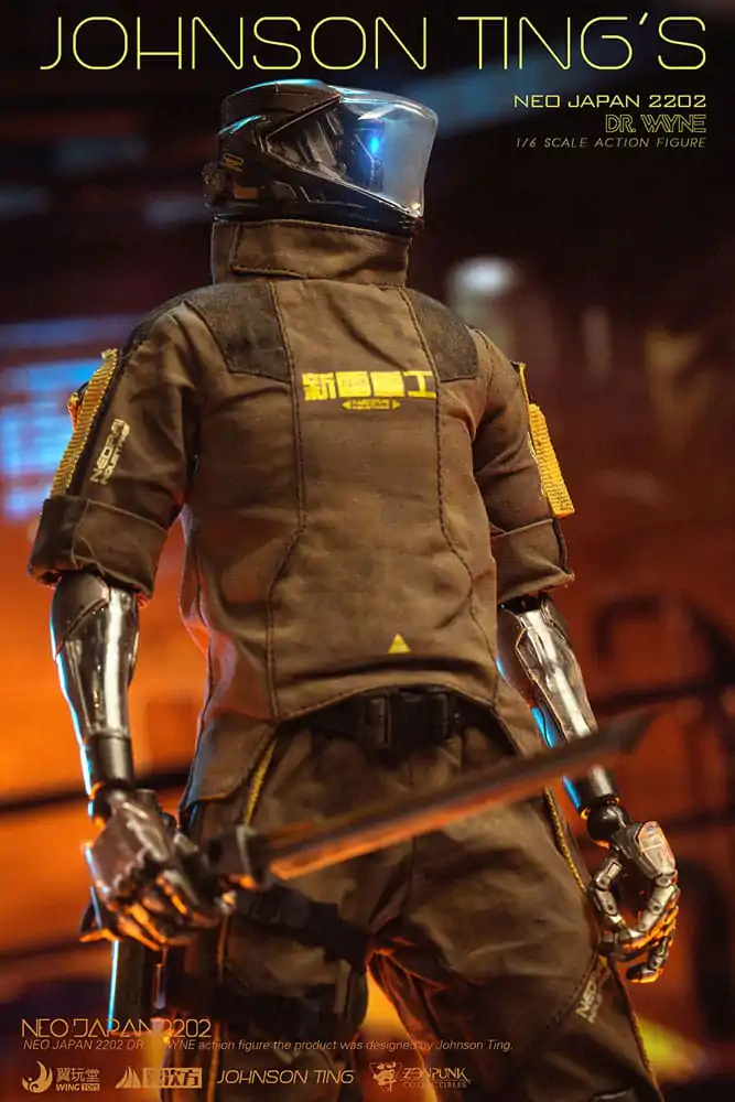 Neo Japan 2202 1/6 Dr. Wayne (Pollux Version) akciófigura 30 cm termékfotó