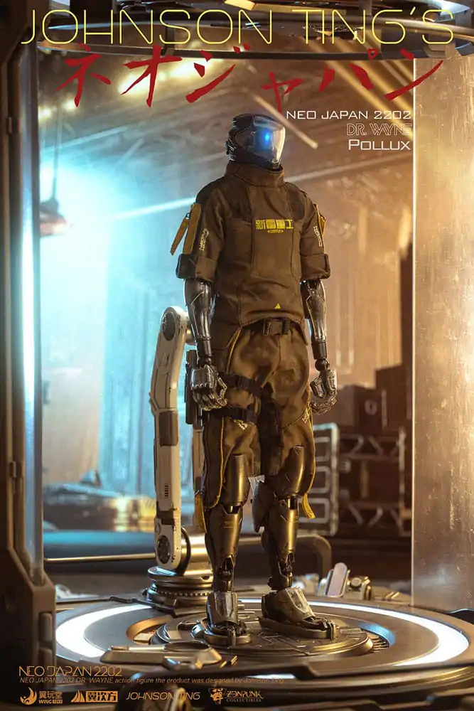 Neo Japan 2202 1/6 Dr. Wayne (Pollux Version) akciófigura 30 cm termékfotó