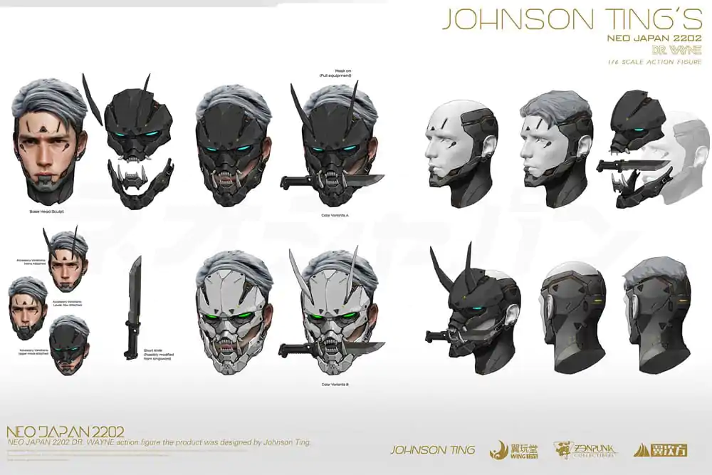 Neo Japan 2202 1/6 Dr. Wayne (Pollux Version) akciófigura 30 cm termékfotó