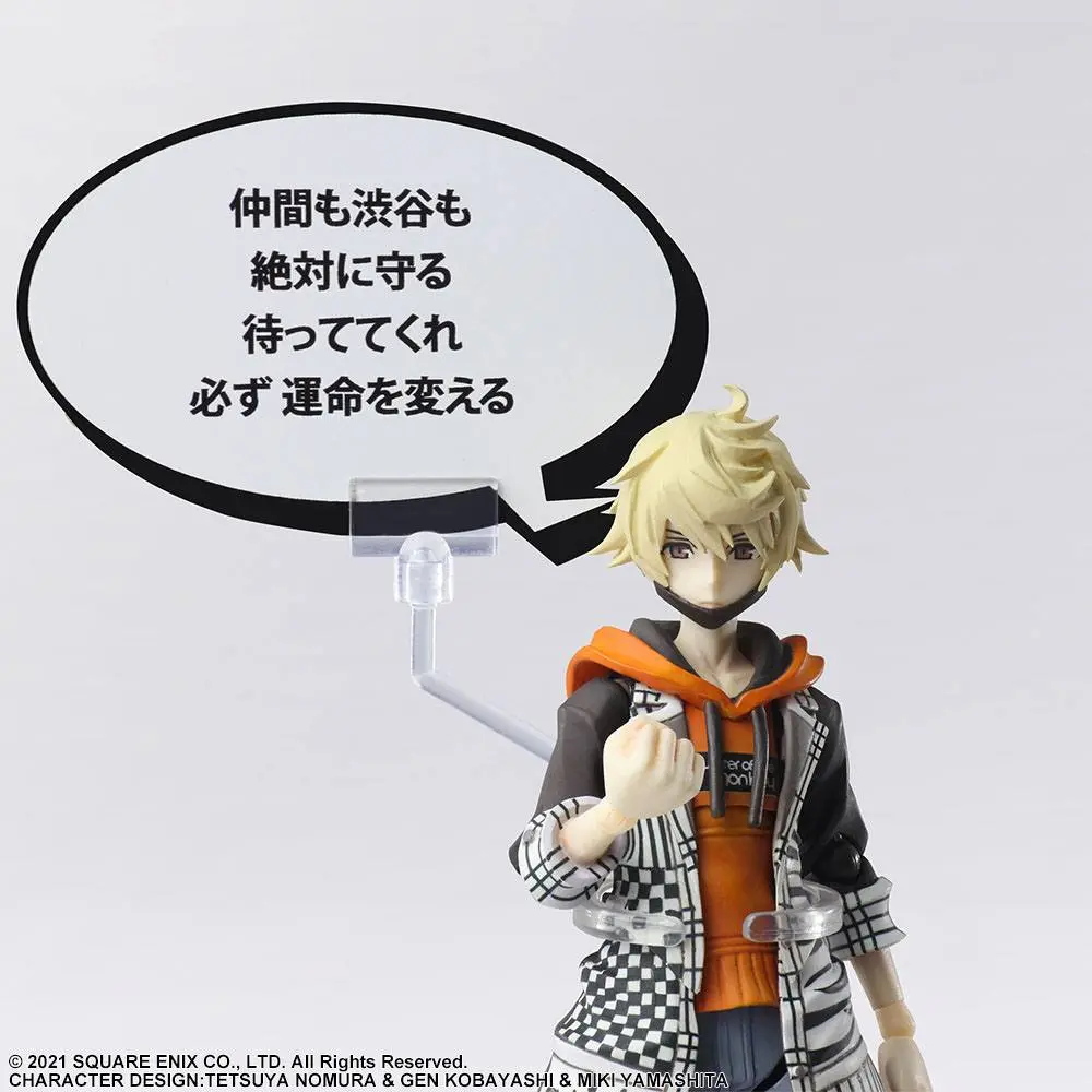 Neo The World Ends with You Bring Arts Rindo akciófigura 14 cm termékfotó