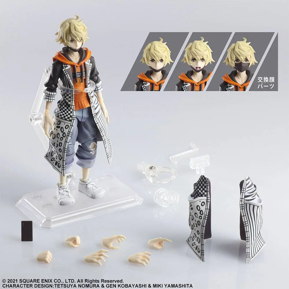 Neo The World Ends with You Bring Arts Rindo akciófigura 14 cm termékfotó