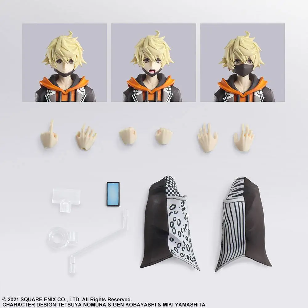 Neo The World Ends with You Bring Arts Rindo akciófigura 14 cm termékfotó