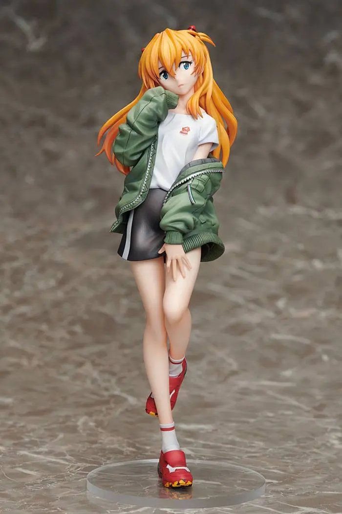 Neon Genesis Evangelion 1/7 Asuka Shikinami Langley Ver. Radio Eva PVC szobor figura 25 cm termékfotó