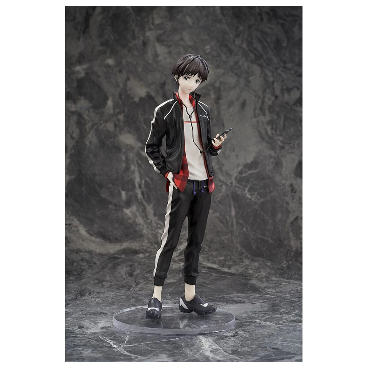 Neon Genesis Evangelion 1/7 Ikari Shinji Original Color Ver. Radio Eva Part 3 PVC szobor figura 26 cm   termékfotó