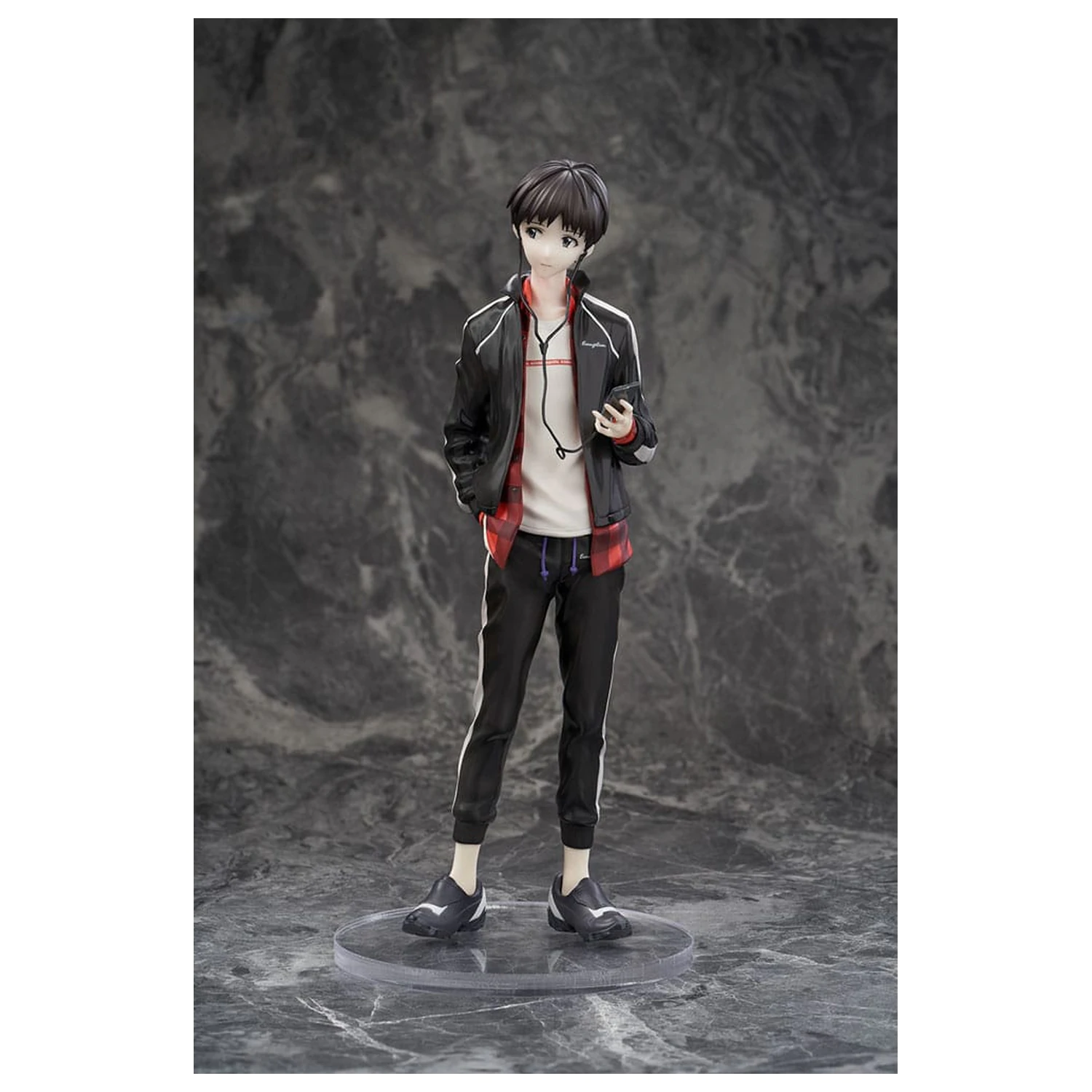 Neon Genesis Evangelion 1/7 Ikari Shinji Original Color Ver. Radio Eva Part 3 PVC szobor figura 26 cm   termékfotó