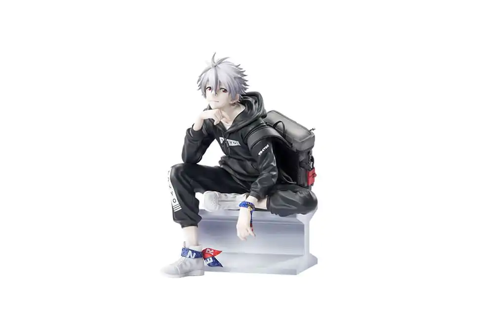 Neon Genesis Evangelion 1/7 Kaworu Nagisa Original Color Ver. Radio Eva Part 3 PVC szobor figura 18 cm termékfotó