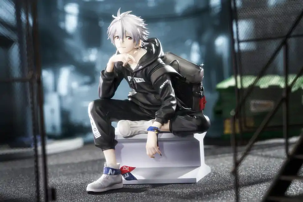 Neon Genesis Evangelion 1/7 Kaworu Nagisa Original Color Ver. Radio Eva Part 3 PVC szobor figura 18 cm termékfotó
