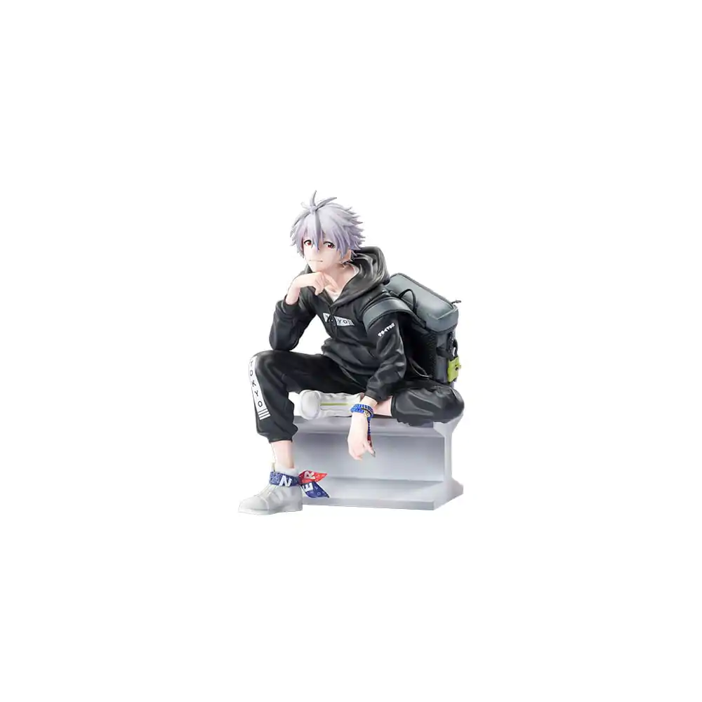 Neon Genesis Evangelion 1/7 Kaworu Nagisa Radio Eva Part 3 PVC szobor figura 18 cm termékfotó