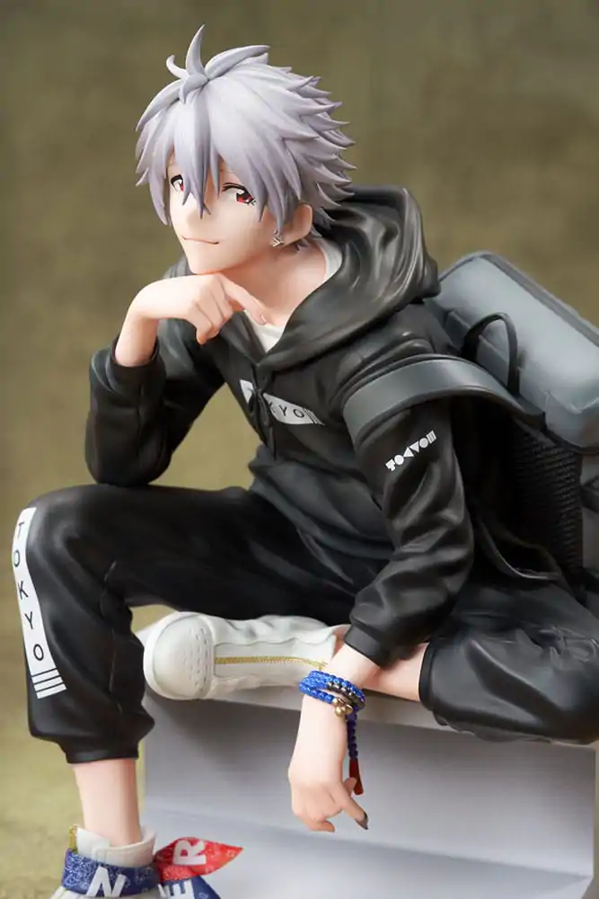 Neon Genesis Evangelion 1/7 Kaworu Nagisa Radio Eva Part 3 PVC szobor figura 18 cm termékfotó