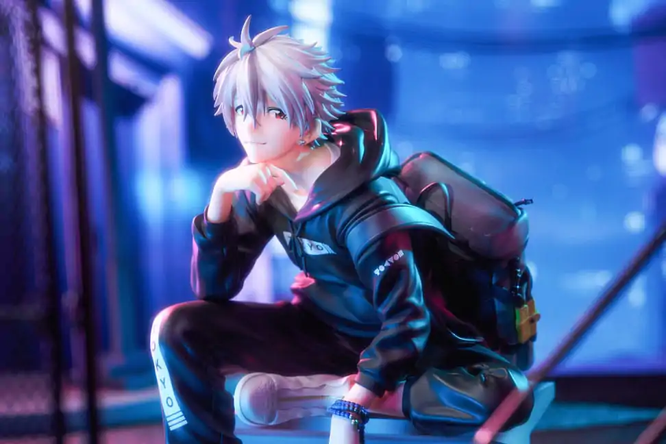 Neon Genesis Evangelion 1/7 Kaworu Nagisa Radio Eva Part 3 PVC szobor figura 18 cm termékfotó