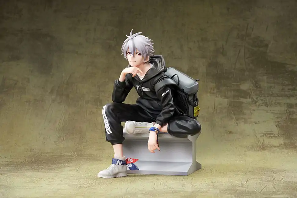 Neon Genesis Evangelion 1/7 Kaworu Nagisa Radio Eva Part 3 PVC szobor figura 18 cm termékfotó
