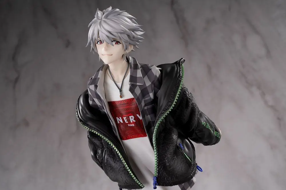 Neon Genesis Evangelion 1/7 Kaworu Nagisa Ver. Radio Eva Part 2 Original Color PVC szobor figura 25 cm termékfotó
