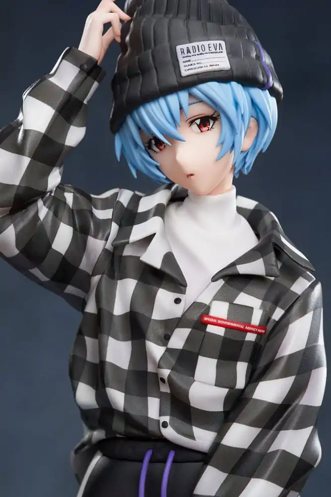 Neon Genesis Evangelion 1/7 Rei Ayanami Ver. Part 3 Radio Eva PVC szobor figura 26 cm termékfotó