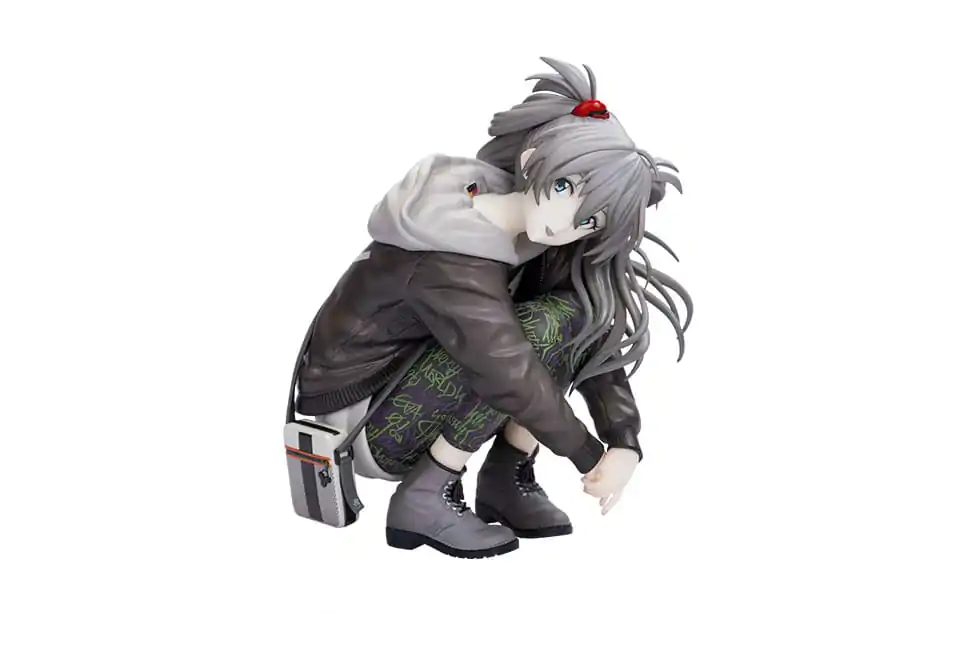 Neon Genesis Evangelion 1/7 Shikinami Asuka Langley Ver. Part 3 Radio Eva Original Color PVC szobor figura 12 cm termékfotó