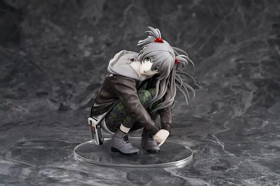 Neon Genesis Evangelion 1/7 Shikinami Asuka Langley Ver. Part 3 Radio Eva Original Color PVC szobor figura 12 cm termékfotó