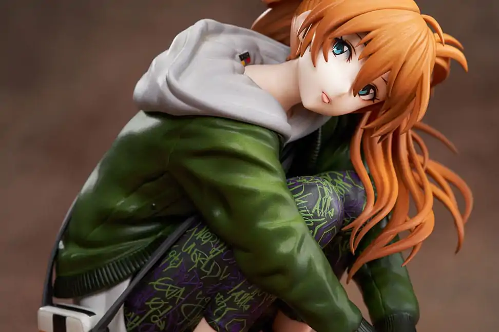 Neon Genesis Evangelion 1/7 Shikinami Asuka Langley Ver. Part 3 Radio Eva PVC szobor figura 12 cm termékfotó