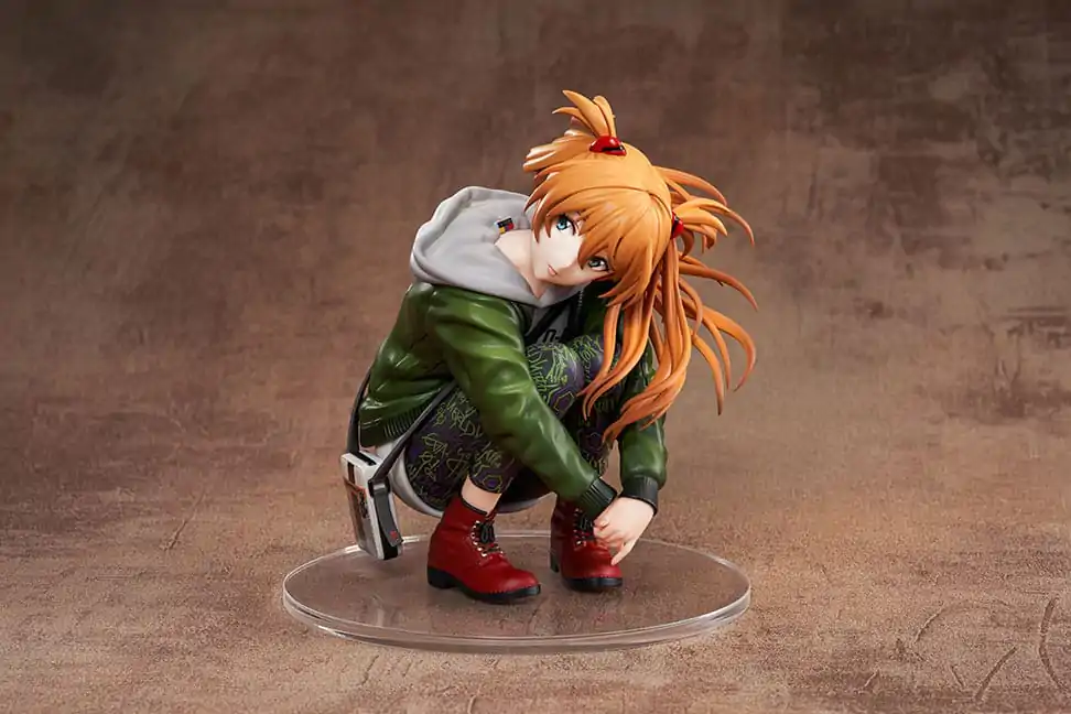 Neon Genesis Evangelion 1/7 Shikinami Asuka Langley Ver. Part 3 Radio Eva PVC szobor figura 12 cm termékfotó