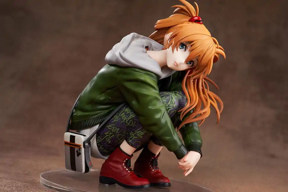 Neon Genesis Evangelion 1/7 Shikinami Asuka Langley Ver. Part 3 Radio Eva PVC szobor figura 12 cm termékfotó