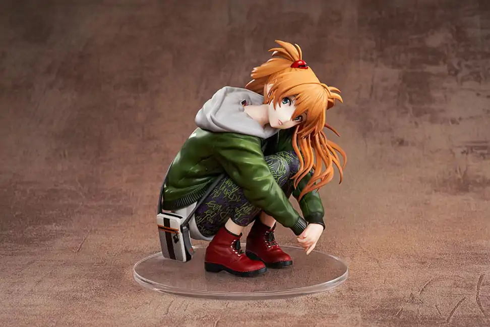 Neon Genesis Evangelion 1/7 Shikinami Asuka Langley Ver. Part 3 Radio Eva PVC szobor figura 12 cm termékfotó