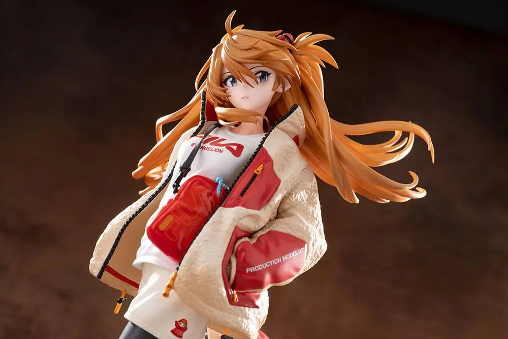 Neon Genesis Evangelion 1/7 Shikinami Asuka Langley Ver. Radio Eva Part 2 PVC szobor figura 25 cm termékfotó