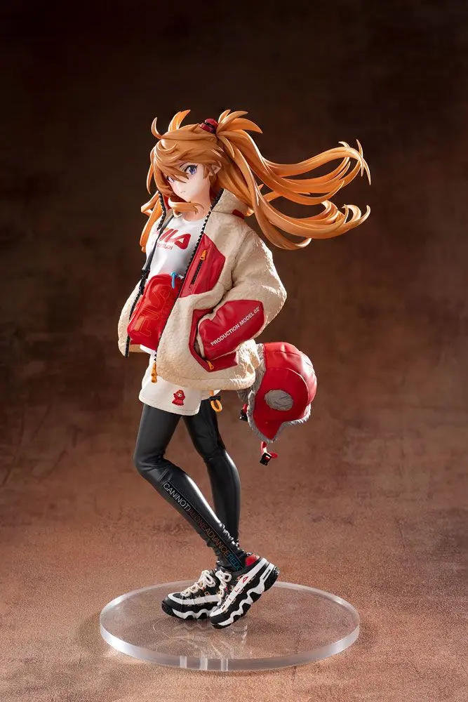 Neon Genesis Evangelion 1/7 Shikinami Asuka Langley Ver. Radio Eva Part 2 PVC szobor figura 25 cm termékfotó
