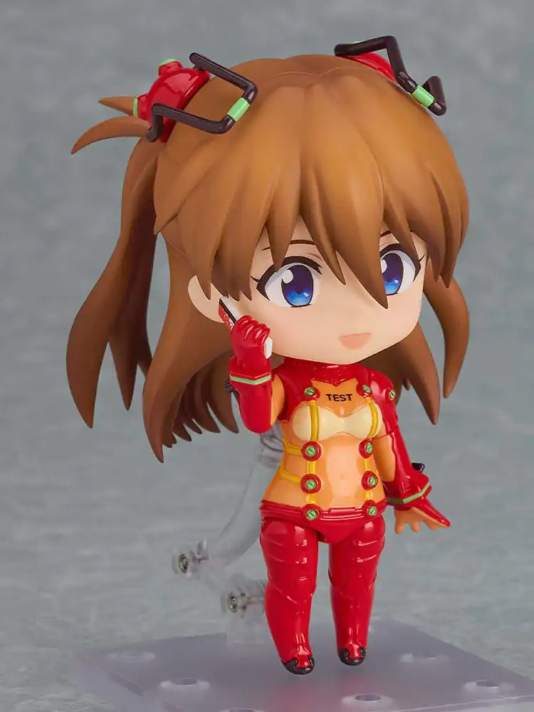 Neon Genesis Evangelion: 2.0 You Can (Not) Advance Nendoroid akciófigura Shikinami Asuka Langley: Test Suit Ver. 10 cm termékfotó