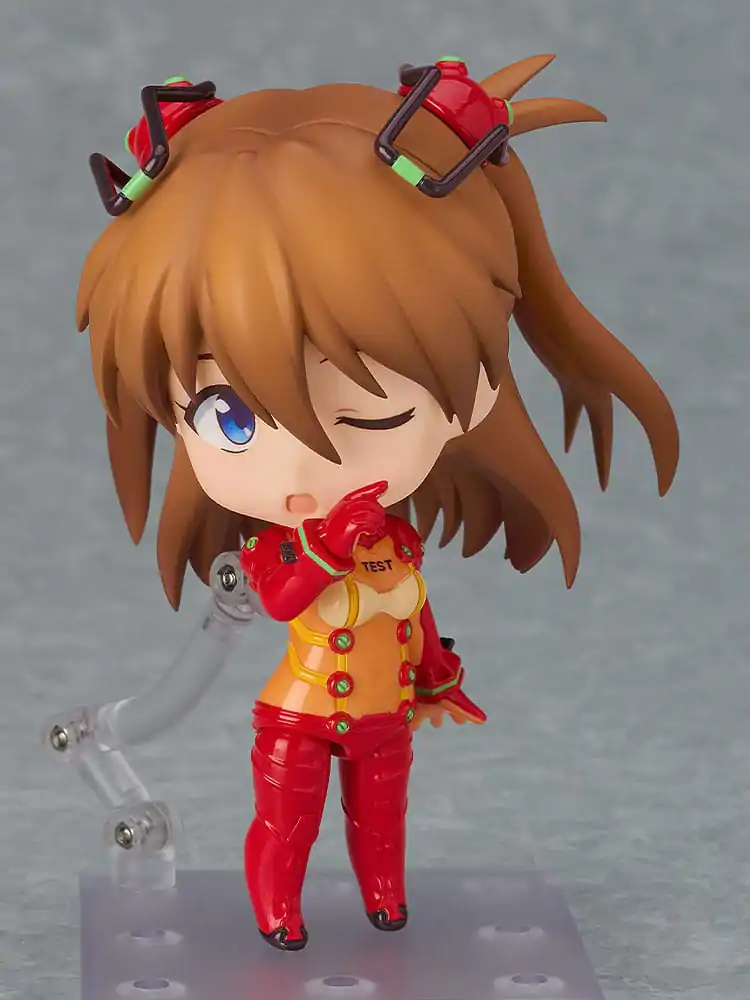 Neon Genesis Evangelion: 2.0 You Can (Not) Advance Nendoroid akciófigura Shikinami Asuka Langley: Test Suit Ver. 10 cm termékfotó