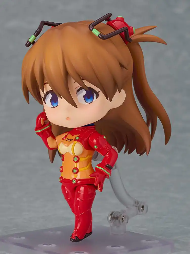 Neon Genesis Evangelion: 2.0 You Can (Not) Advance Nendoroid akciófigura Shikinami Asuka Langley: Test Suit Ver. 10 cm termékfotó
