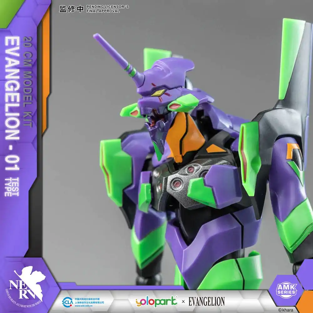 Neon Genesis Evangelion AMK Series Eva-01 Műanyag modell készlet 20 cm termékfotó