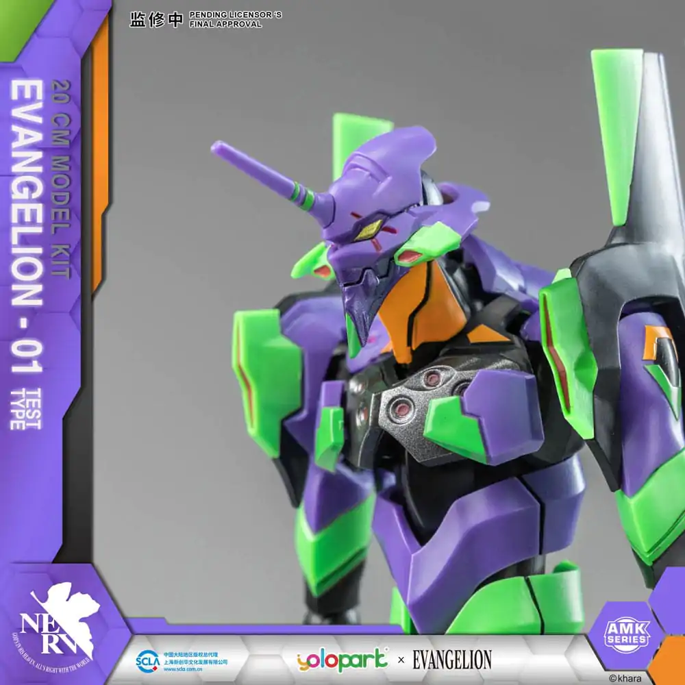 Neon Genesis Evangelion AMK Series Eva-01 Műanyag modell készlet 20 cm termékfotó