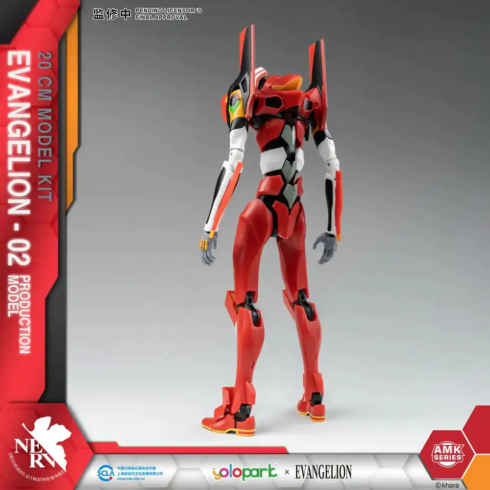 Neon Genesis Evangelion AMK Series Eva-02 Műanyag modell készlet 20 cm termékfotó