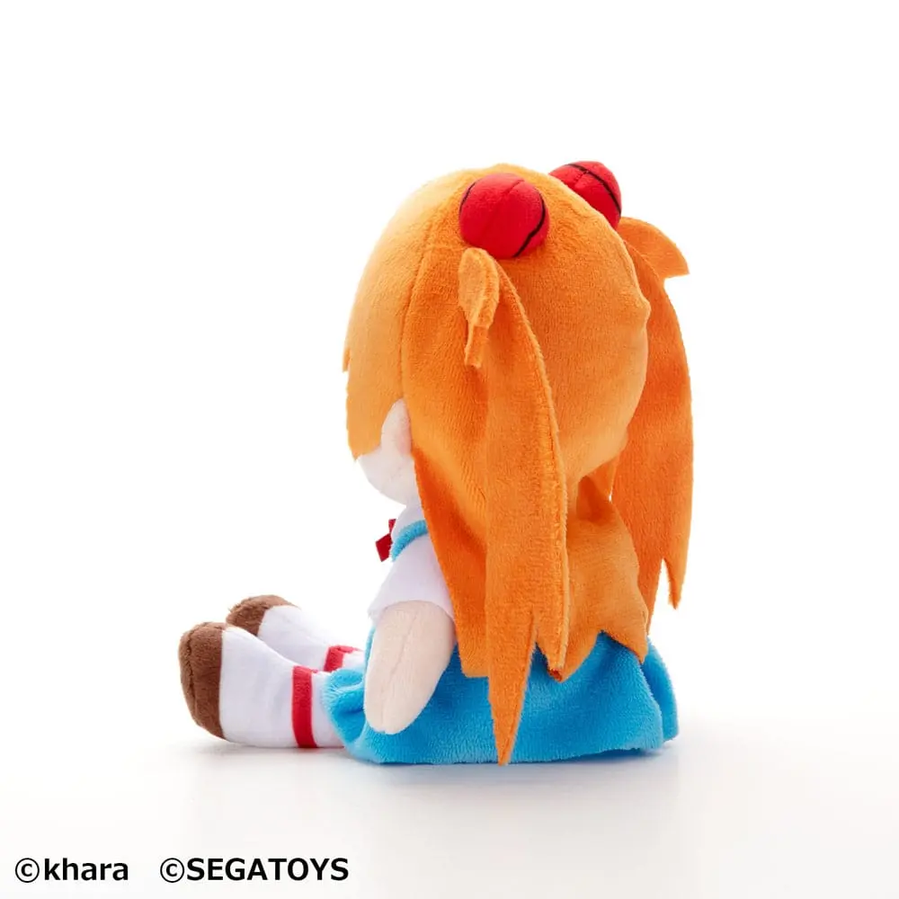 Neon Genesis Evangelion Asuka Langley Soryu plüss figura 20 cm termékfotó