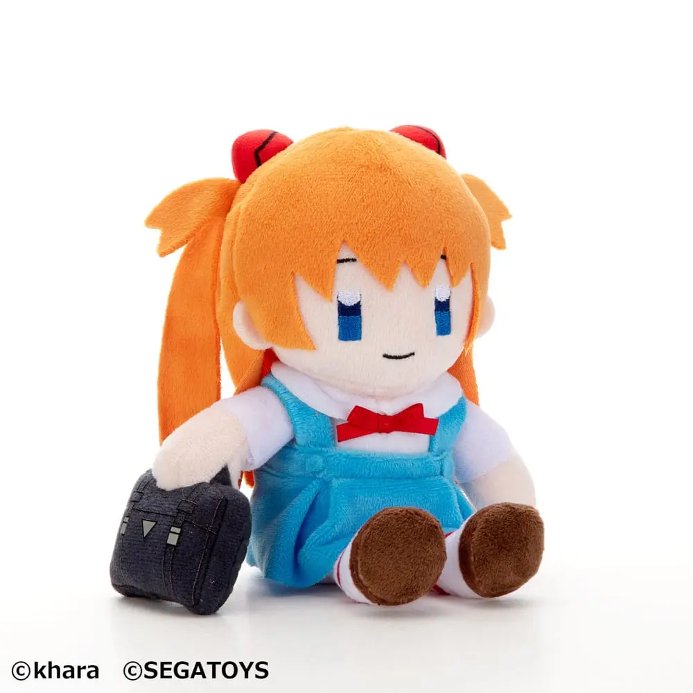 Neon Genesis Evangelion Asuka Langley Soryu plüss figura 20 cm termékfotó