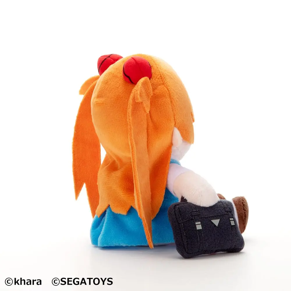 Neon Genesis Evangelion Asuka Langley Soryu plüss figura 20 cm termékfotó