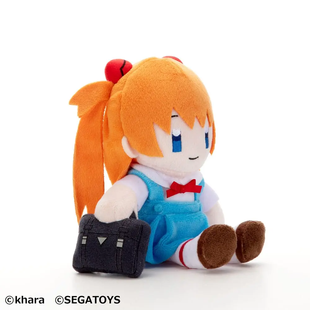 Neon Genesis Evangelion Asuka Langley Soryu plüss figura 20 cm termékfotó