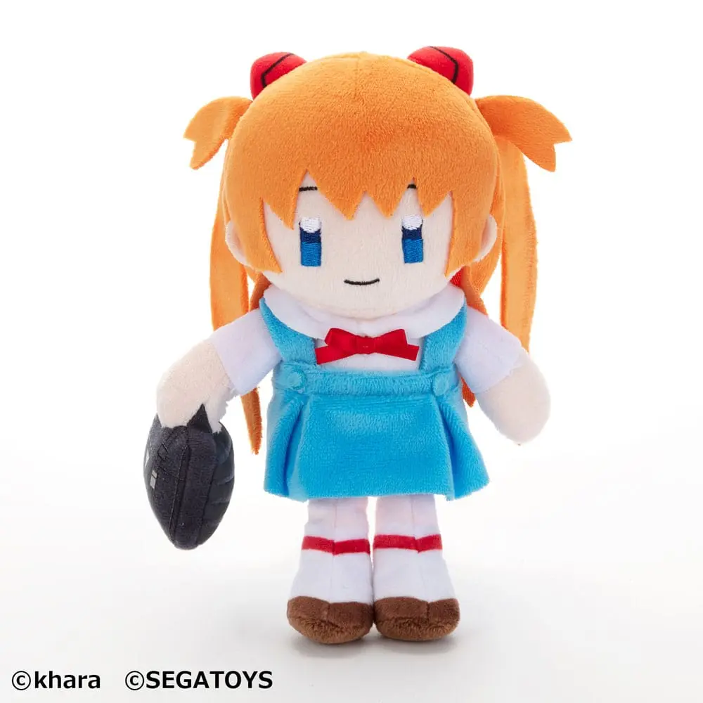 Neon Genesis Evangelion Asuka Langley Soryu plüss figura 20 cm termékfotó